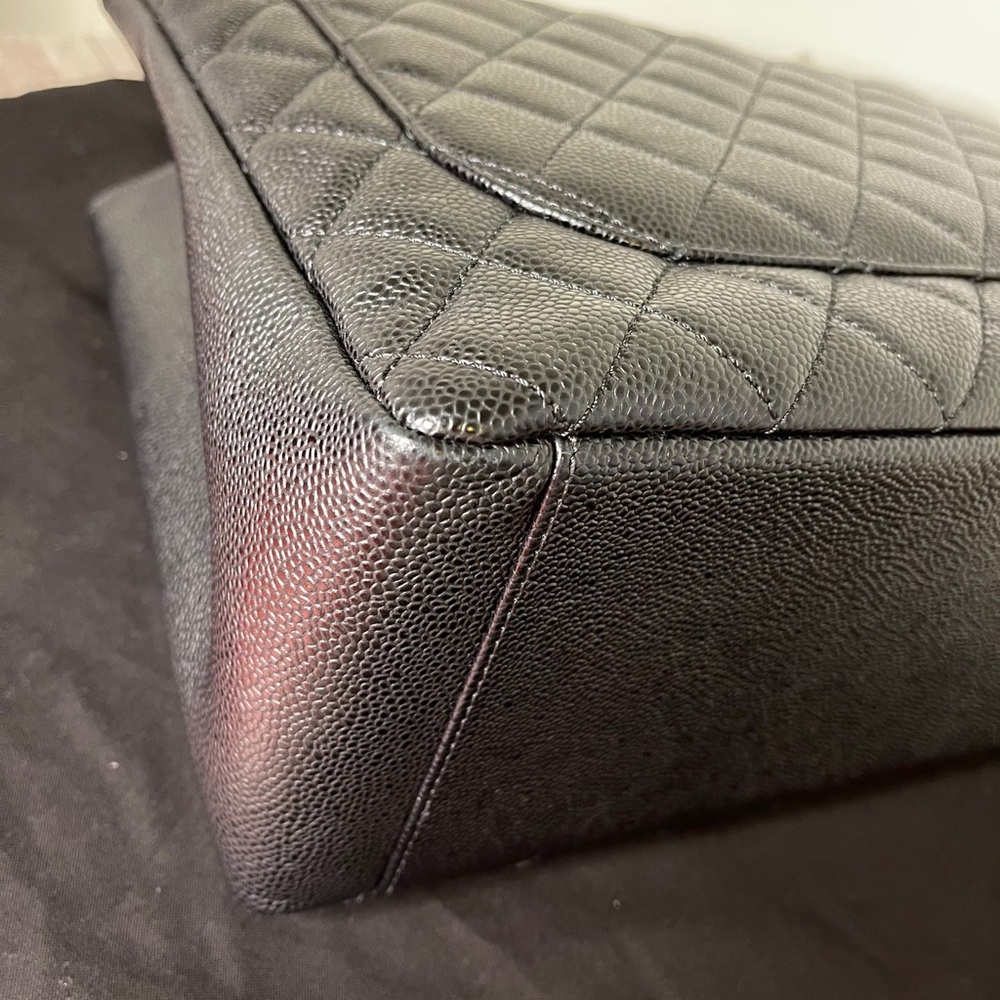 Chanel GST grand shopping tote black caviar - Picture 7 of 10